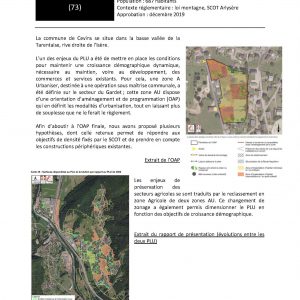 Commune de Cevins - Révision générale du PLU